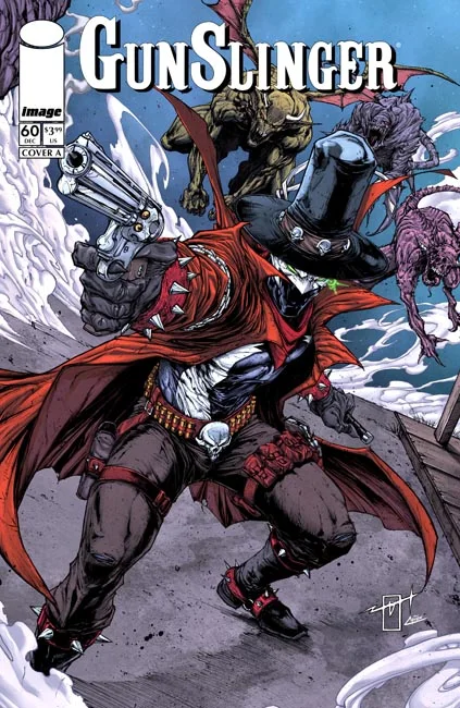 Tapa de Gunslinger Spawn #60 · Cover A Jonathan Uribe