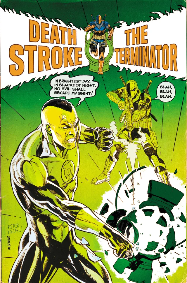 Tapa de Deathstroke The Terminator #10 · Cover B Mitch Gerads Card Stock Var