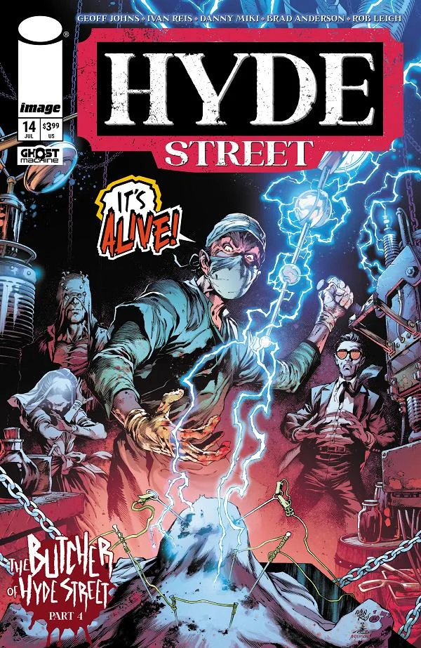 Tapa de Hyde Street #14 · Cover A Ivan Reis And Danny Miki