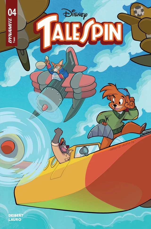Tapa de Talespin #4 · Cover A Carlo Lauro