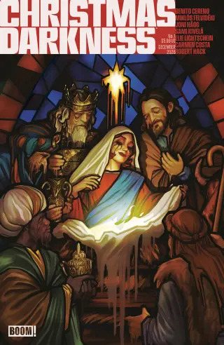 Tapa Cover A - Main de Christmas Darkness #1
