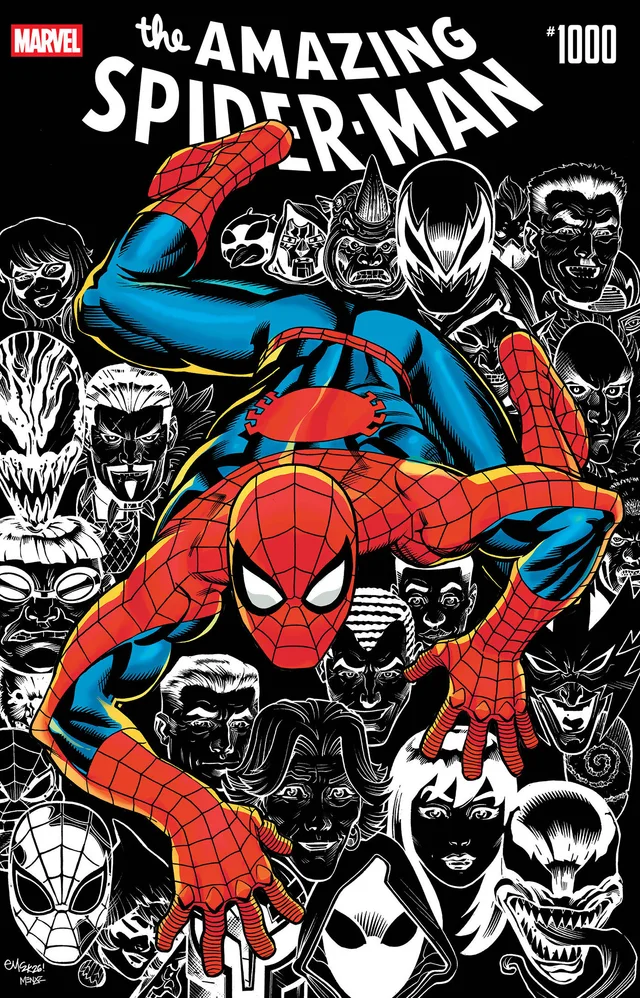 Tapa de Amazing Spider-Man Ed Mcguinness 3rd Printing Variant #1000 · Edición estándar