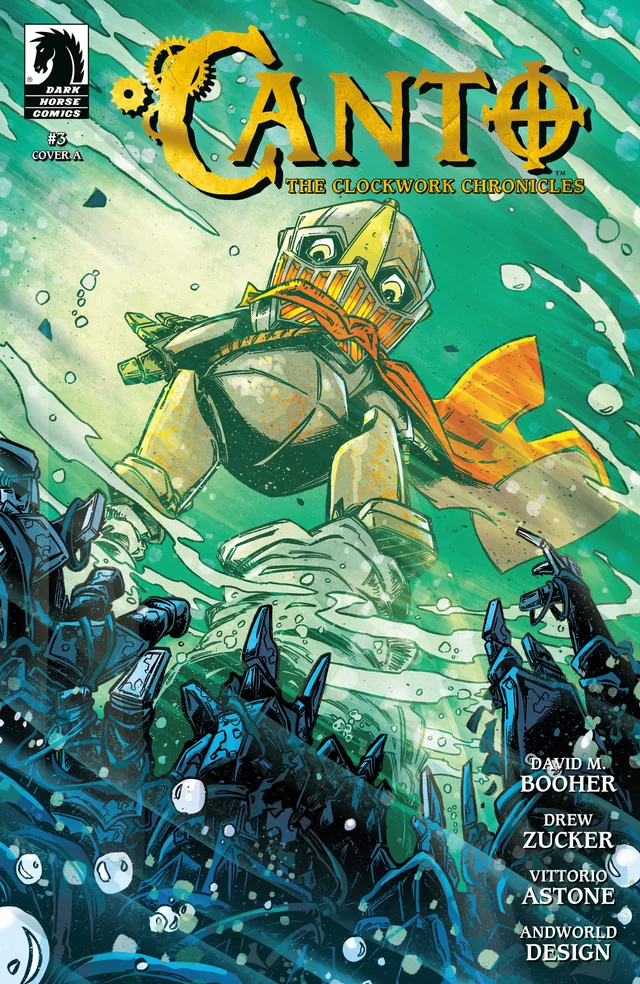 Tapa de Canto: The Clockwork Chronicles #3 · Cover A