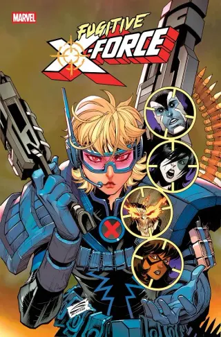Tapa Cover D - Gerardo Sandoval Variant de Fugitive X-Force #1