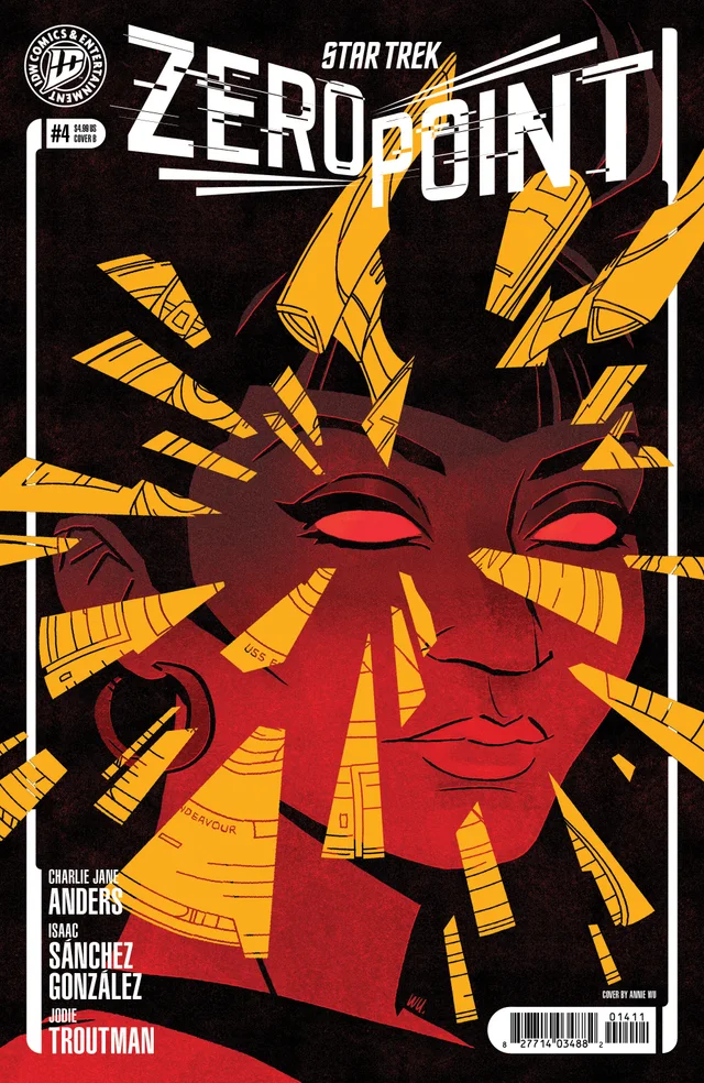 Tapa de Star Trek: Zero Point #4 · Cover B