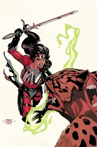 Tapa Cover B - Terry Dodson And Rachel Dodson Card Stock Var de Absolute Wonder Woman #27