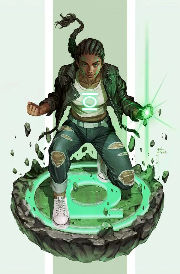 Tapa de Absolute Green Lantern #21 · Cover B Inhyuk Lee Card Stock Var