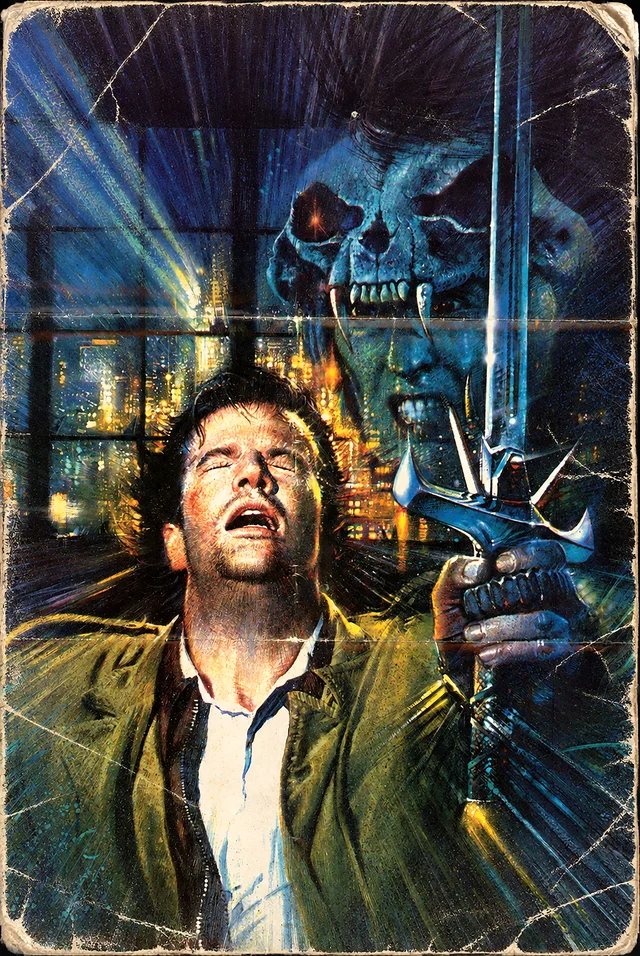 Tapa de Highlander The Original Screenplay #1 · Cover K Original Poster Brian Bysouth Virgin Cardstock Var