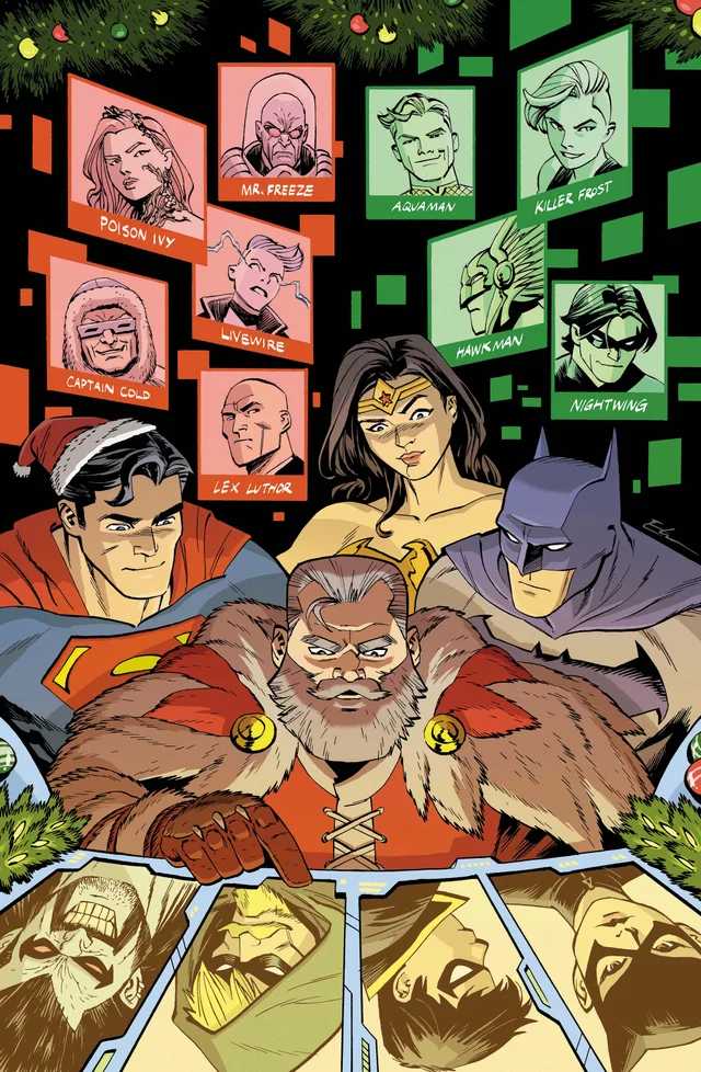 Tapa de Dcs Naughty List #1 · Cover A Ethan Young