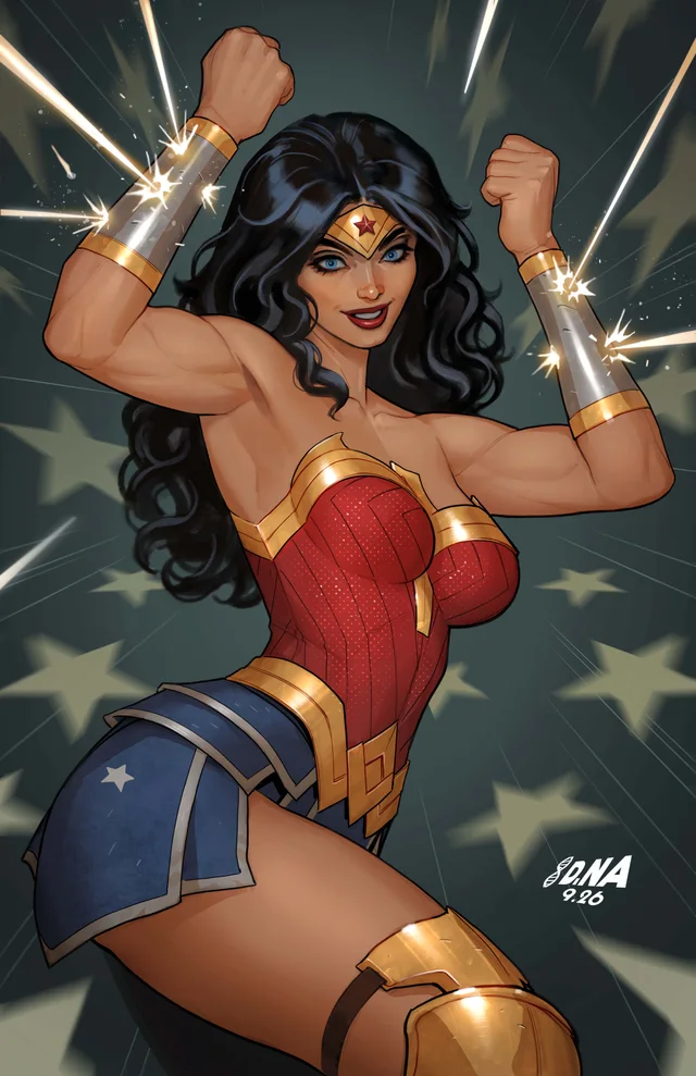 Tapa de Wonder Woman #41 · Cover E David Nakayama Foil Var