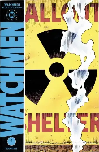 Tapa Cover A - Dave Gibbons de Watchmen Facsimile Edition #3