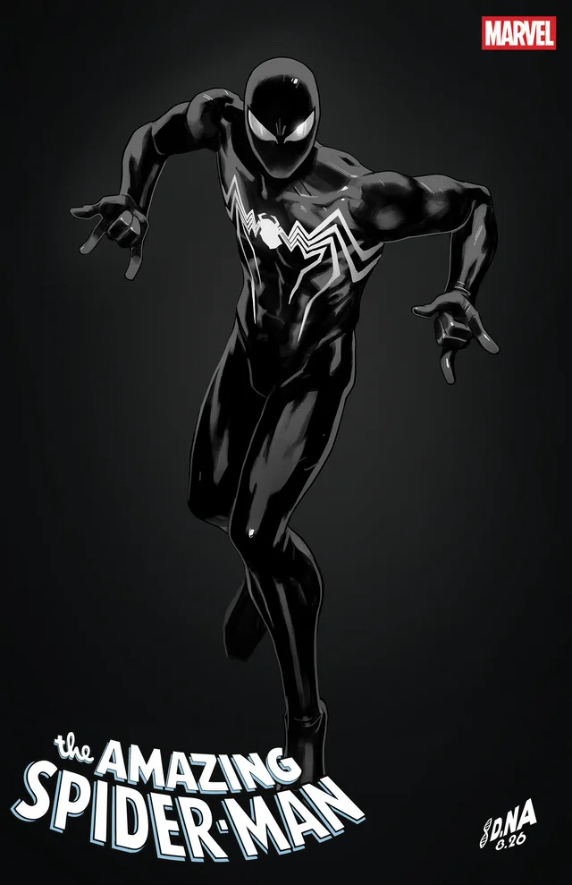Tapa de Amazing Spider-Man #1005 · Cover C David Nakayama Color Block Black Variant