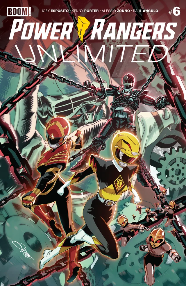 Tapa de Power Rangers Unlimited #6 · Cover A Main