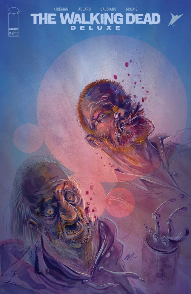 Tapa de Walking Dead Deluxe #150 · Cover C Scott Morse Connecting Cover Var