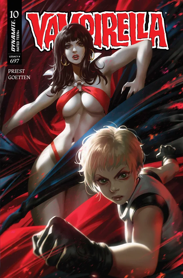 Tapa de Vampirella #10 · Cover B Derrick Chew Var