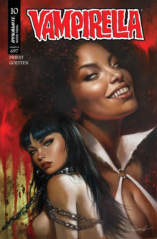 Tapa de Vampirella #10 · Cover A Lucio Parrillo