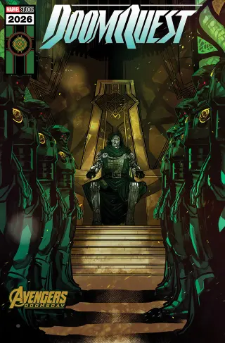 Tapa Cover D - Guilherme Balbi Marvel Studios Doomsday Variant de Doomquest #6
