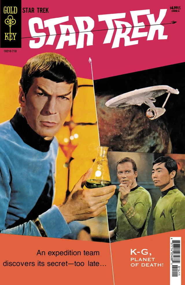 Tapa de Star Trek: Gold Key Era #1 · Cover A