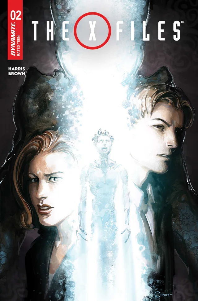 Tapa de X Files #2 · Cover B Clayton Crain Var