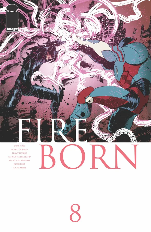 Tapa de Fireborn #8 · Cover B Patrick Mulholland Homage Var