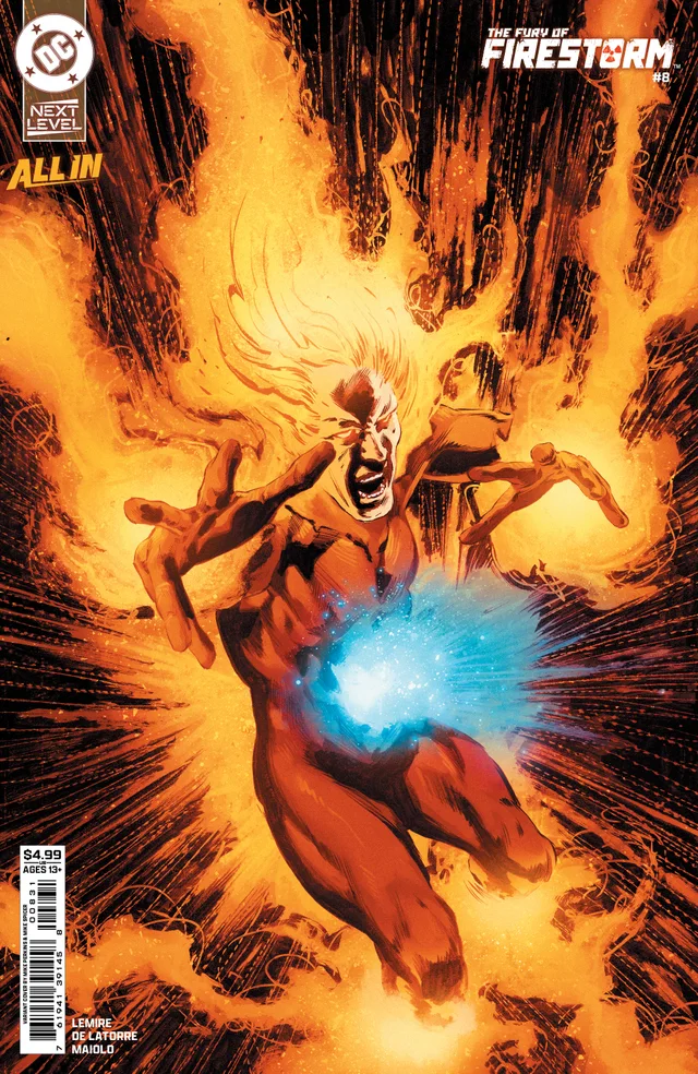Tapa de Fury Of Firestorm #8 · Cover C Mike Perkins Card Stock Var