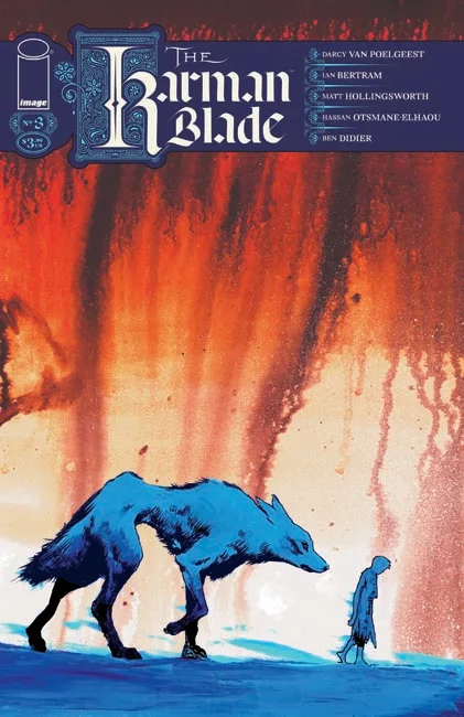Tapa de Karman Blade #3 · Cover B James Harren Var