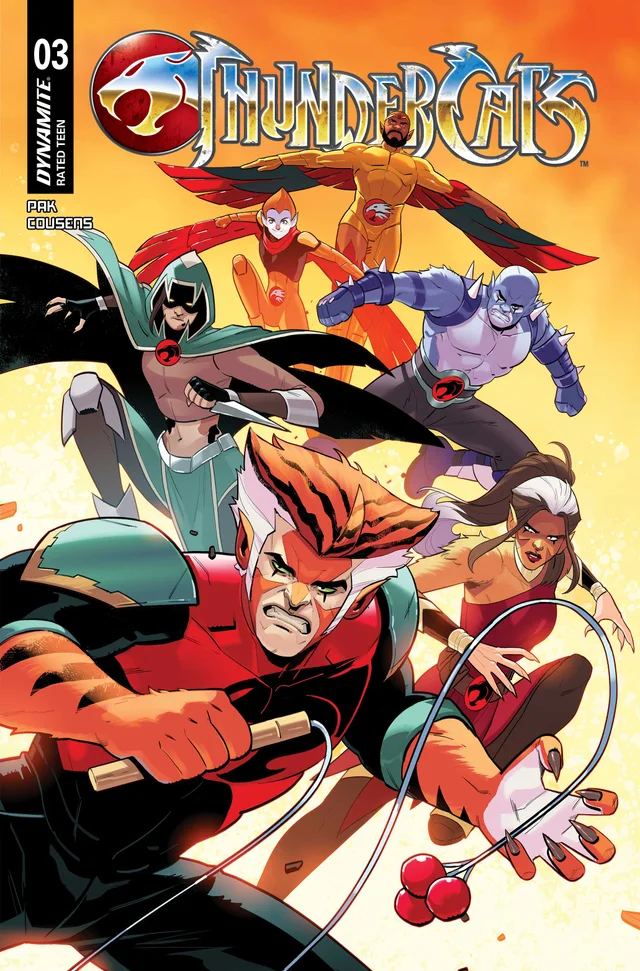 Tapa de Thundercats #3 · Cover D Stephen Byrne Var