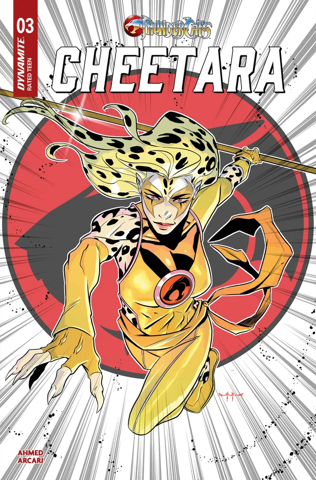 Tapa de Thundercats Cheetara #3 · Cover C Pasquale Qualano Var
