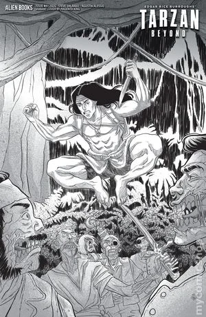 Tapa de Tarzan Beyond #4 · Cover D