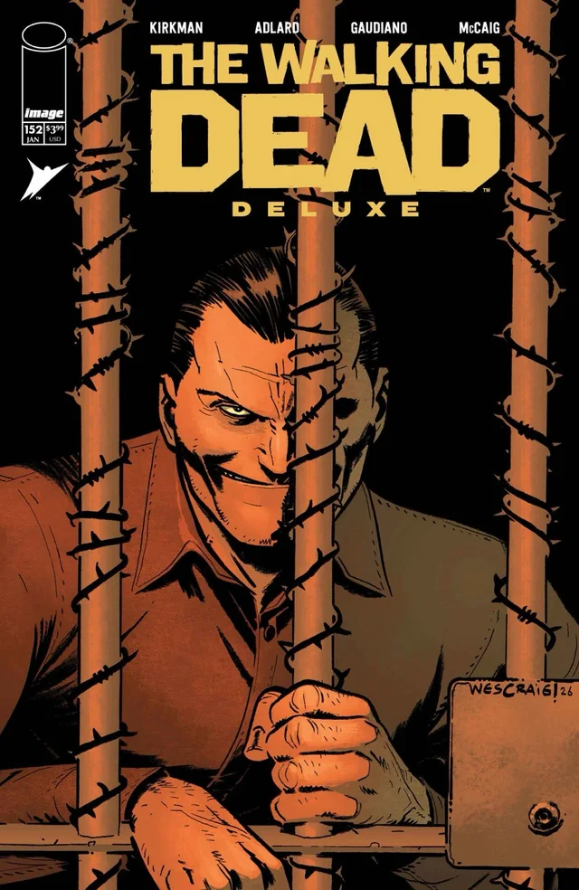 Tapa de Walking Dead Deluxe #152 · Cover C Wes Craig And Dave Mccaig Var