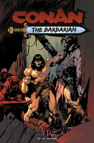Tapa Cover H - Roberto De La Torre Foil Var de Conan The Barbarian #37