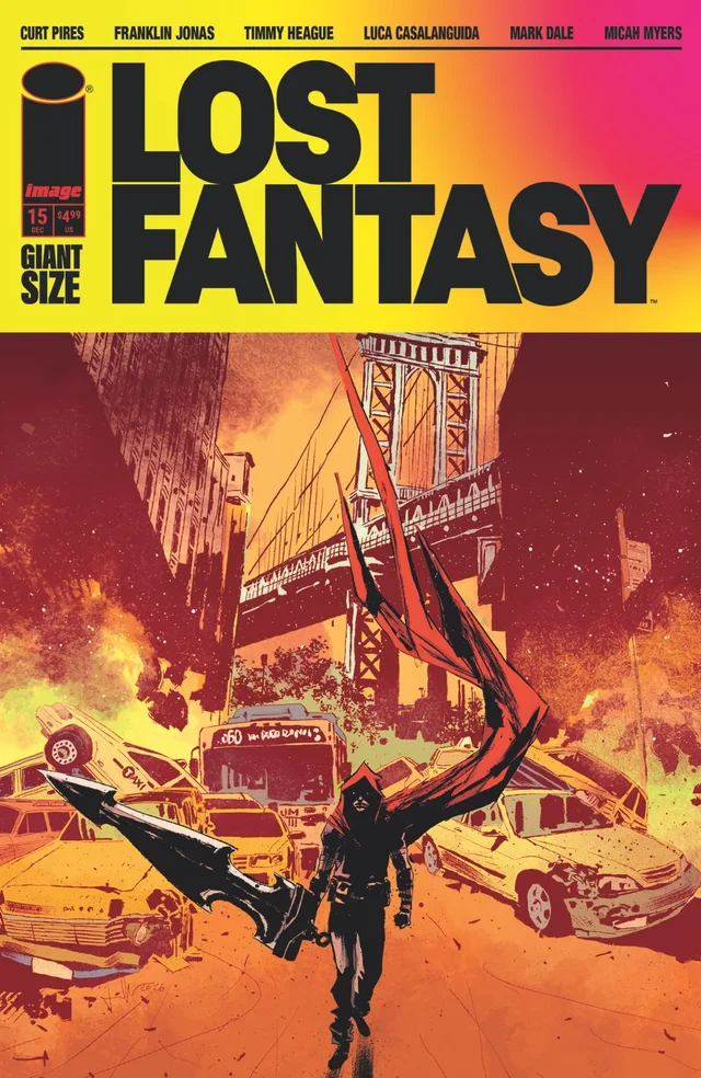 Tapa de Lost Fantasy #15 · Cover A Luca Casalanguida