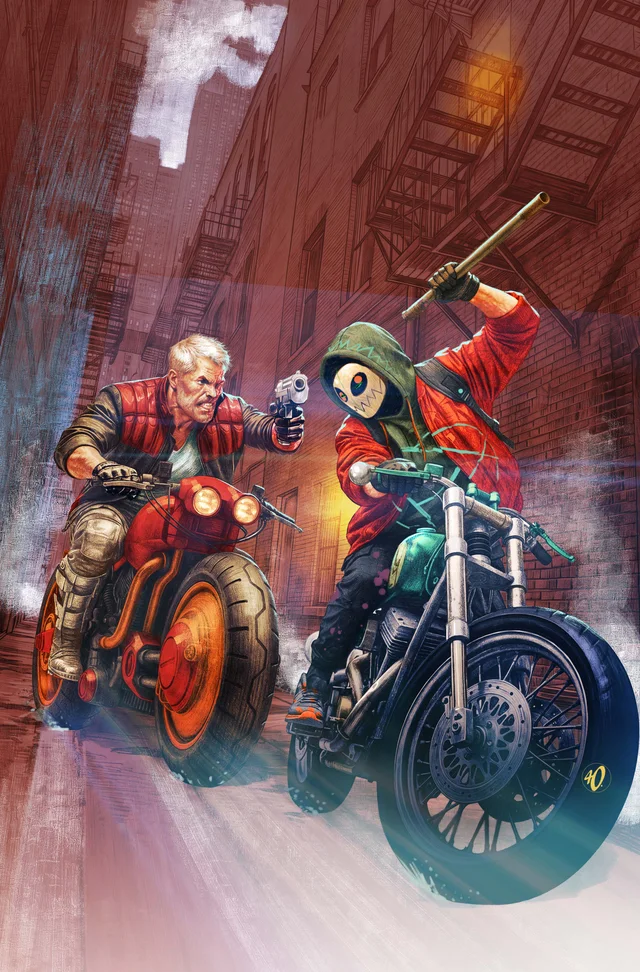Tapa de Gangs Of Gotham #3 · Cover A Ariel Olivetti