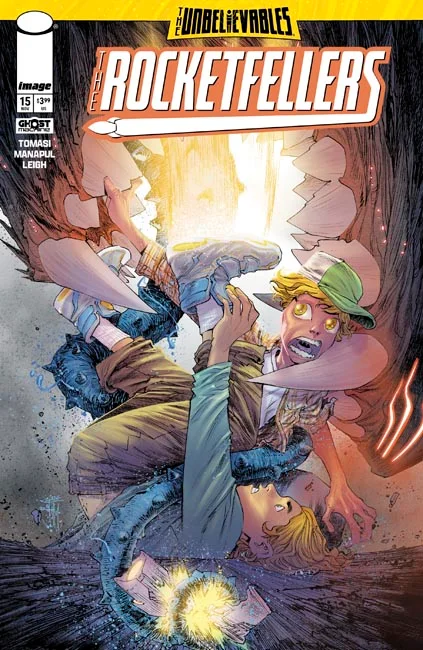Tapa de Rocketfellers #15 · Cover A Francis Manapul