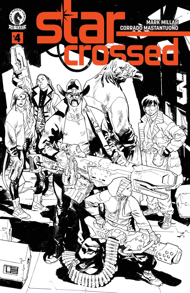 Tapa de Star-Crossed #4 · Cover B
