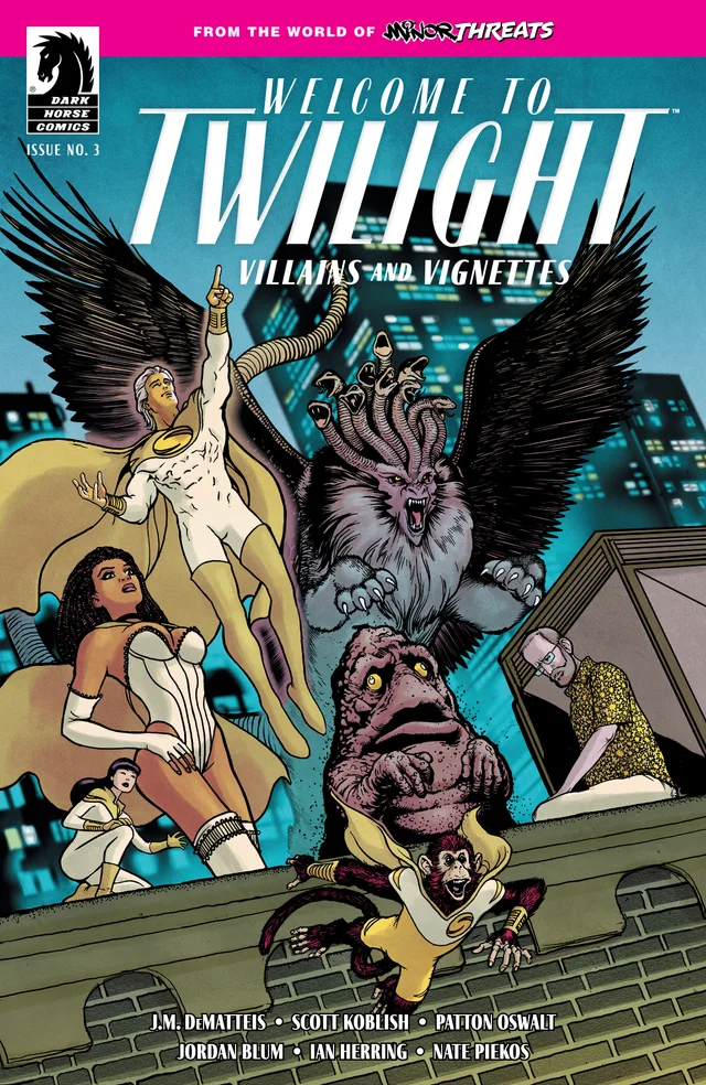 Tapa de Minor Threats: Welcome To Twilight Villains and Vignettes #3 · Cover B