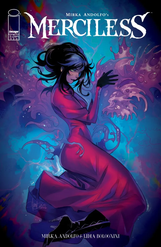 Tapa de Merciless #1 · Cover A Mirka Andolfo