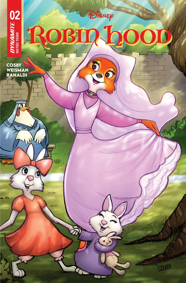 Tapa de Robin Hood #2 · Cover E Nathan Szerdy Var