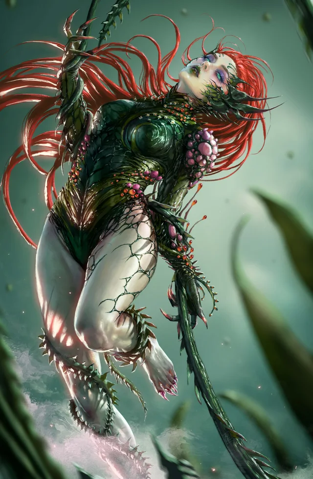 Tapa de Poison Ivy #50 · Cover B Kyuyong Eom Card Stock Var