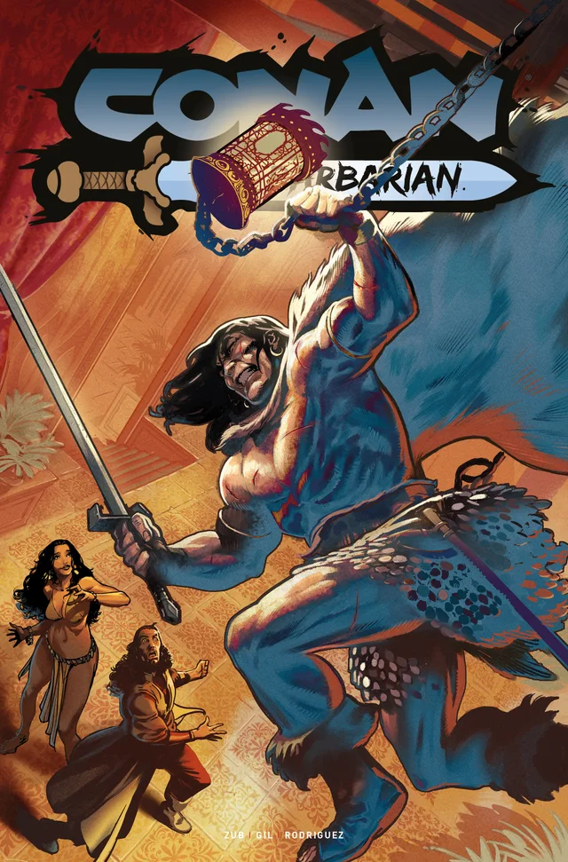 Tapa de Conan The Barbarian #37 · Cover D Fernando Dagnino Var