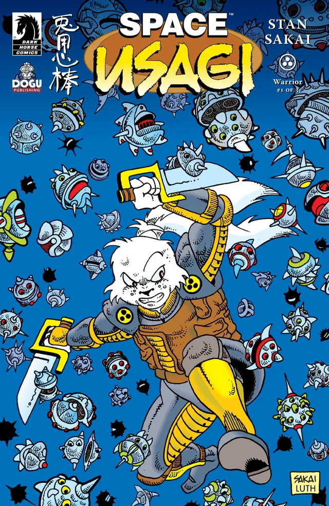 Tapa de Space Usagi: Warrior #1 · Cover A