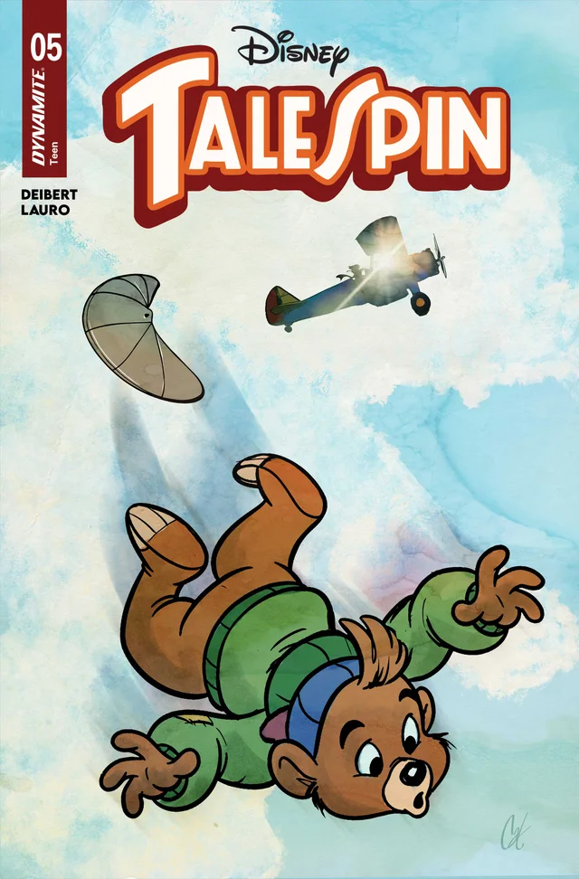 Tapa de Talespin #5 · Cover B Cat Staggs Var