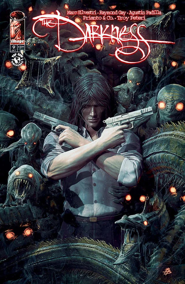 Tapa de Darkness #9 · Cover A Bjorn Barends