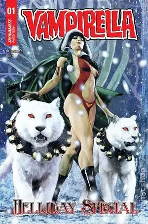 Tapa Cover A - Cat Staggs20 de Vampirella Helliday Special #2026