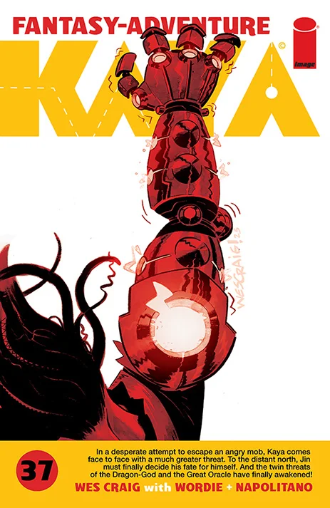 Tapa de Kaya #37 · Cover A Wes Craig