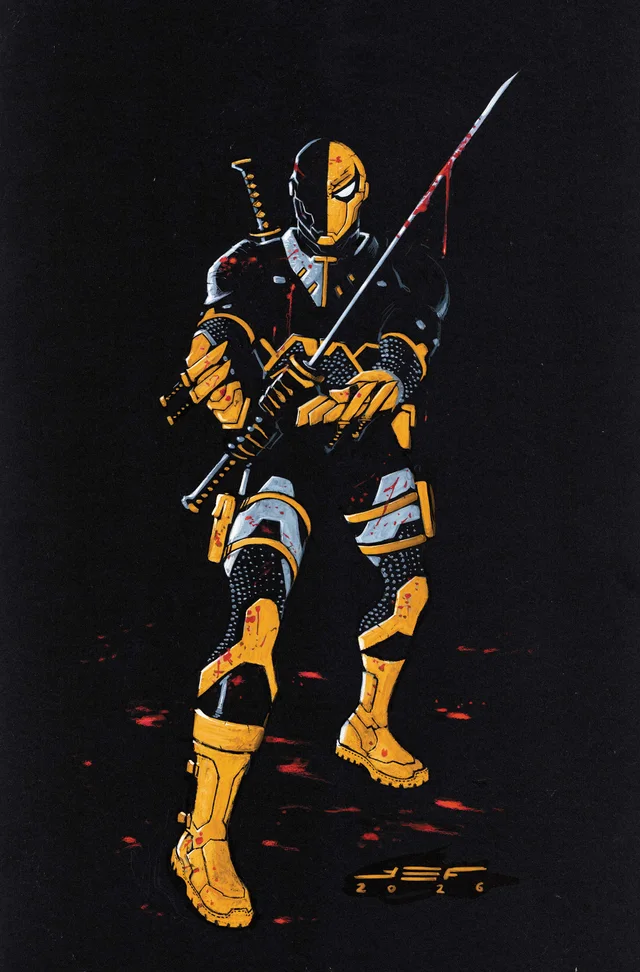 Tapa de Deathstroke The Terminator #9 · Cover C Juan Ferreyra Card Stock Var