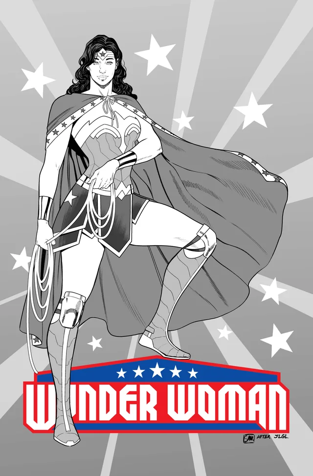 Tapa de Wonder Woman #41 · Cover B Daniel Sampere Card Stock Var