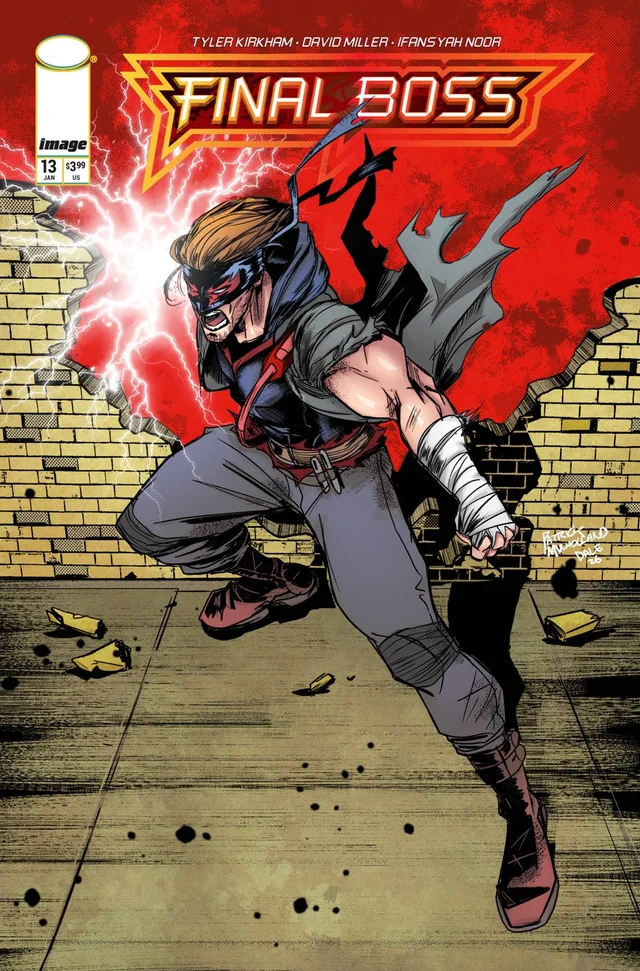 Tapa de Final Boss #13 · Cover B Patrick Mulholland Var