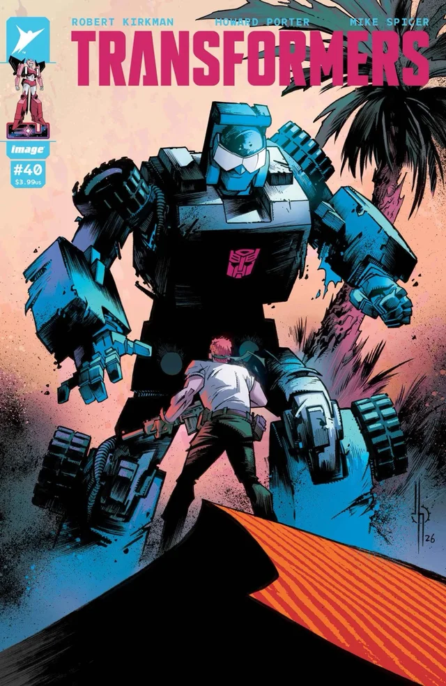 Tapa de Transformers #40 · Cover A Jason Howard