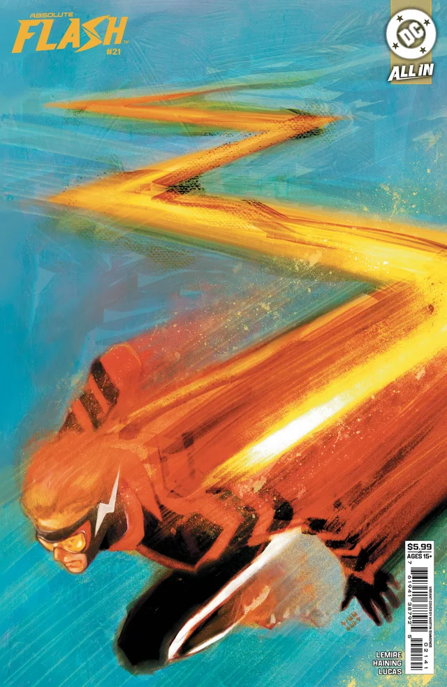 Tapa de Absolute Flash #21 · Cover D Martin Simmonds Card Stock Var